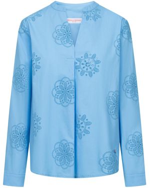 Frieda & Freddies Bluse - Blau