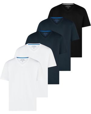 Redmond Shirt Basic - Blau