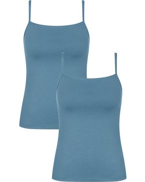 Sloggi Spaghettitop Ever Ease Spaghetti Shirt - Blau
