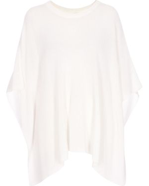 usha WHITE LABEL Cape Minimalistic - Weiß