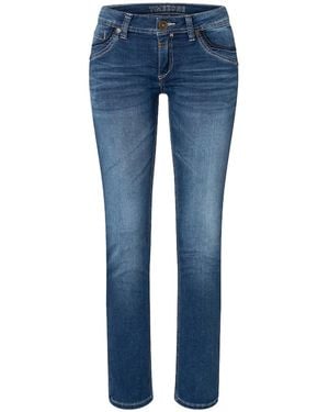 Timezone Lange Jeans Slim Fit Slim Tahilatz - Blau