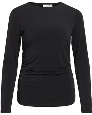 Vila Shirt Lysera - Schwarz