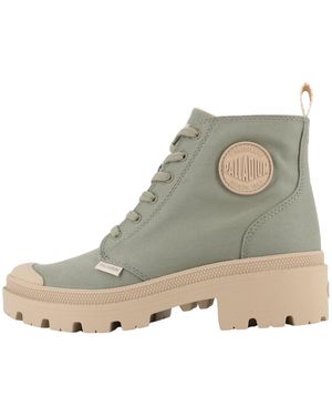Palladium Schnürstiefelette Pallabase - Grau