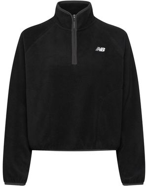 New Balance Pullover - Schwarz