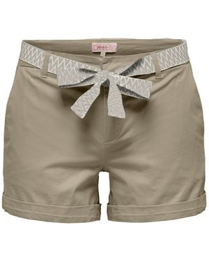 ONLY Shorts 'Onlbiana' - Grau