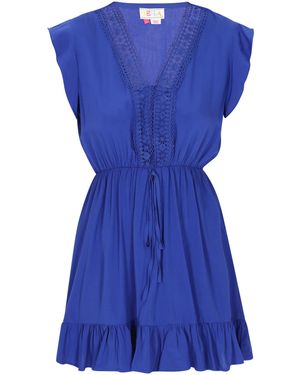 IZIA Kleid 'Boho' - Blau