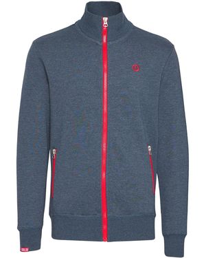 Solid Sweatjacke Benntrack - Blau