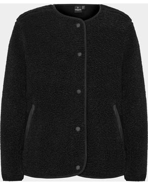 Didriksons Fleecejacke Selma - Schwarz