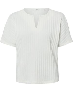 Opus T-Shirt Sombri - Weiß