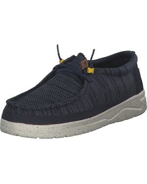 Wrangler Mokassin Makana Knit Wm31170A - Blau