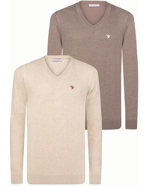 Felix Hardy Pullover - Natur