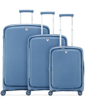 Roncato Kofferset Arcade Dlx - Blau