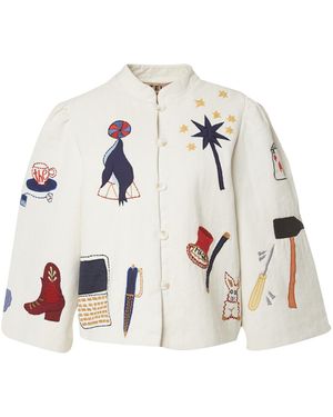 Stella Nova Jacke 'polina' - Weiß