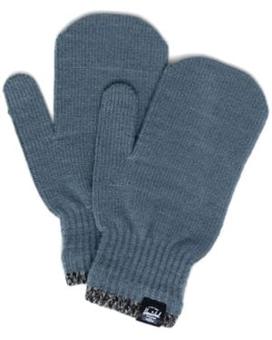 Herschel Supply Co. Fäustlinge Elmer Mittens Stripe Steel - Blau
