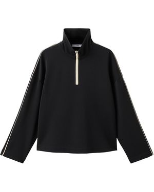 Mango Sweatshirt - Schwarz