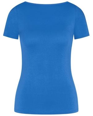 Triumph T-Shirt Label Beauty Layers Top - Blau