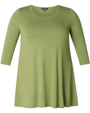 Base Level Curvy Tunika Aria - Grün