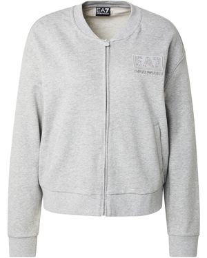 EA7 Sweatjacke - Grau