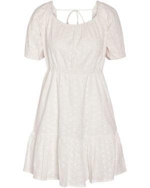 Noisy May Sommerkleid Damen Freizeitkleid - Weiß