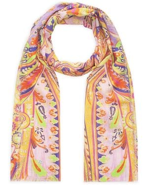 Codello Schal Mit Paisley-Muster - Pink