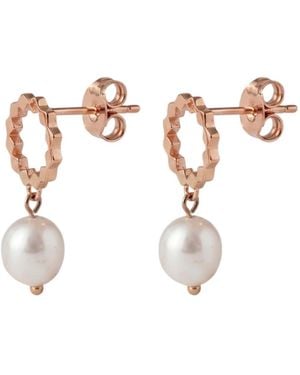 PURELEI Ohrringe Aura Pearl - Weiß