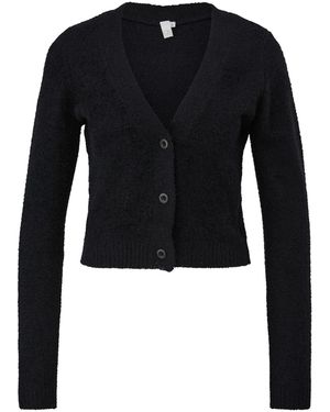 QS Strickjacke - Blau