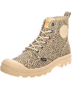 Palladium Stiefel Pampa Hi Safari Sand Print - Natur