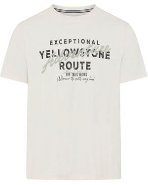 Man's World World T-Shirt World - Grau