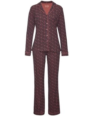 vivance active Pyjama Dreams - Rot