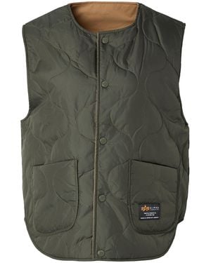 Alpha Industries Weste - Grün