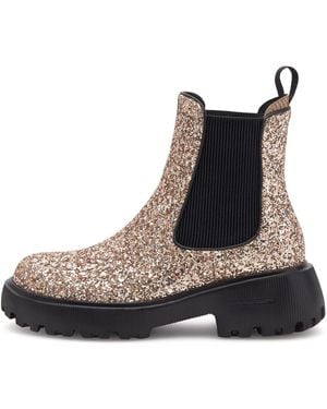 Woden Stiefel Aya Glitter - Schwarz