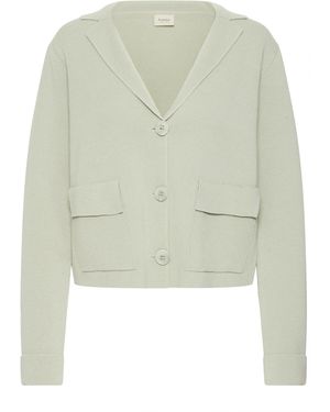 Fransa Strickjacke Frita Car - Grün