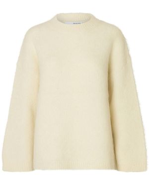 SELECTED Pullover Slfgabriella - Weiß