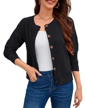 efashion Strickjacke - Schwarz