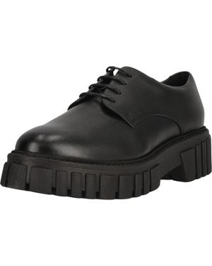 Clarks Page Walk Schnürschuh mit angesagter Statement-Sohle - Schwarz