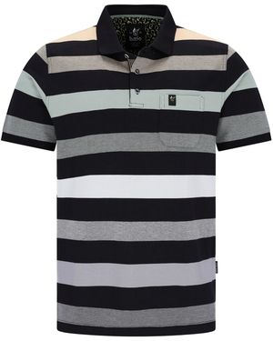 Hajo Shirt Pikee-Polo - Schwarz