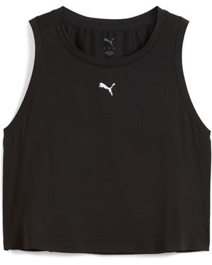 PUMA Sporttop 'Cloudspun' - Schwarz