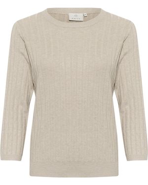 Kaffe Pullover 'Lizza' - Weiß
