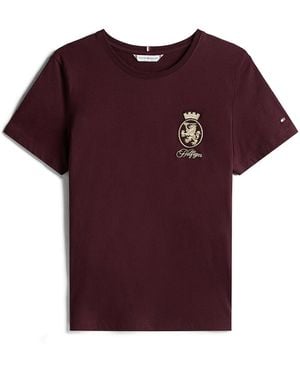 Tommy Hilfiger T-Shirt - Lila