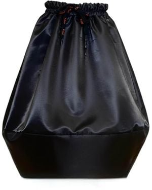 Unique Rock Taffeta Balloon Skirt - Schwarz