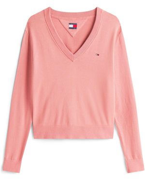 Tommy Hilfiger Pullover 'Essential' (Ocs) - Pink