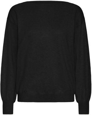 Ichi Pullover Ihluls - Schwarz