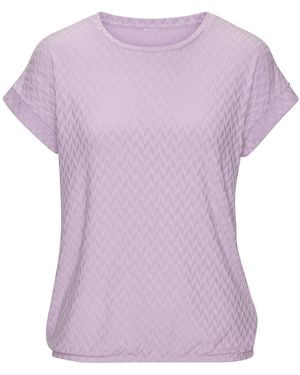 vivance active T-Shirt - Lila