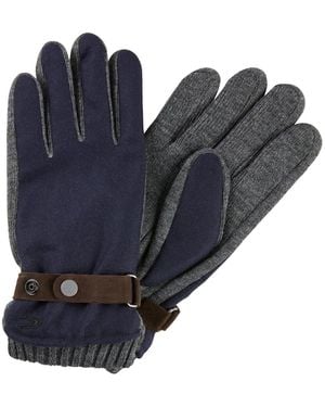 Camel Active Strickhandschuhe Mit Verstellriemen - Blau