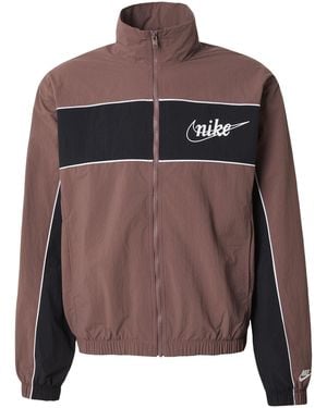 Nike Jacke Club - Braun