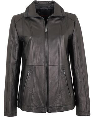Maddox Übergangsjacke Line - Schwarz