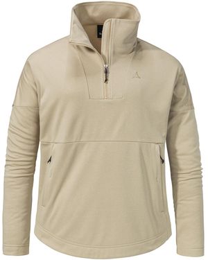 Schoeffel Fleecepullover Urban Circ Fleece Style Baguio Wms - Natur
