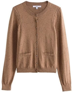 Next Strickjacke - Braun