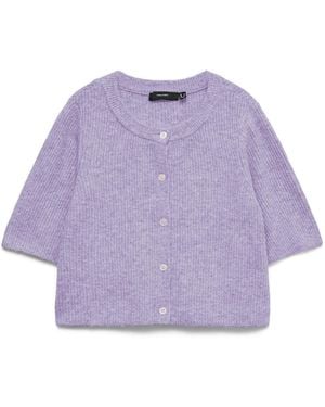 Vero Moda Strickjacke Vmsoffe - Lila