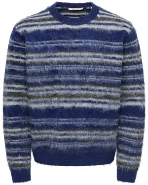 Only & Sons Pullover Onsaiden - Blau